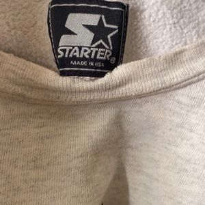 1997 starter nfc championship sweatshirt packers/panthers